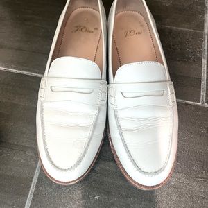 J Crew Women’s Loafer (White)